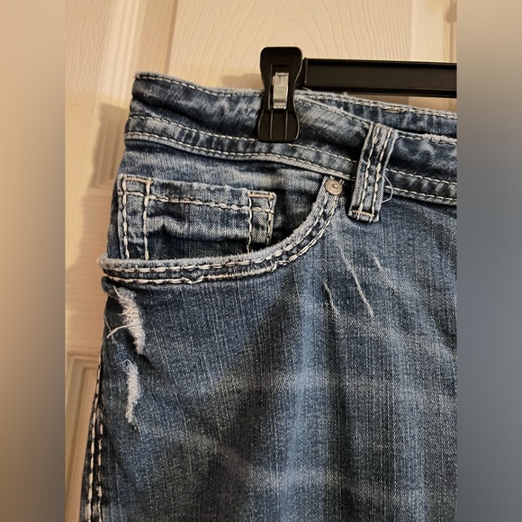 Silver Suki Capri jeans, size 24 - Picture 4 of 9